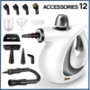 Hygienic white bidet, set, 12 pieces