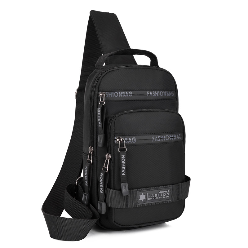 New Style Large Capacity Shoulder Bag Korean Version Travel Lightweight Nylon Front Crossbody Bag Backpack Small