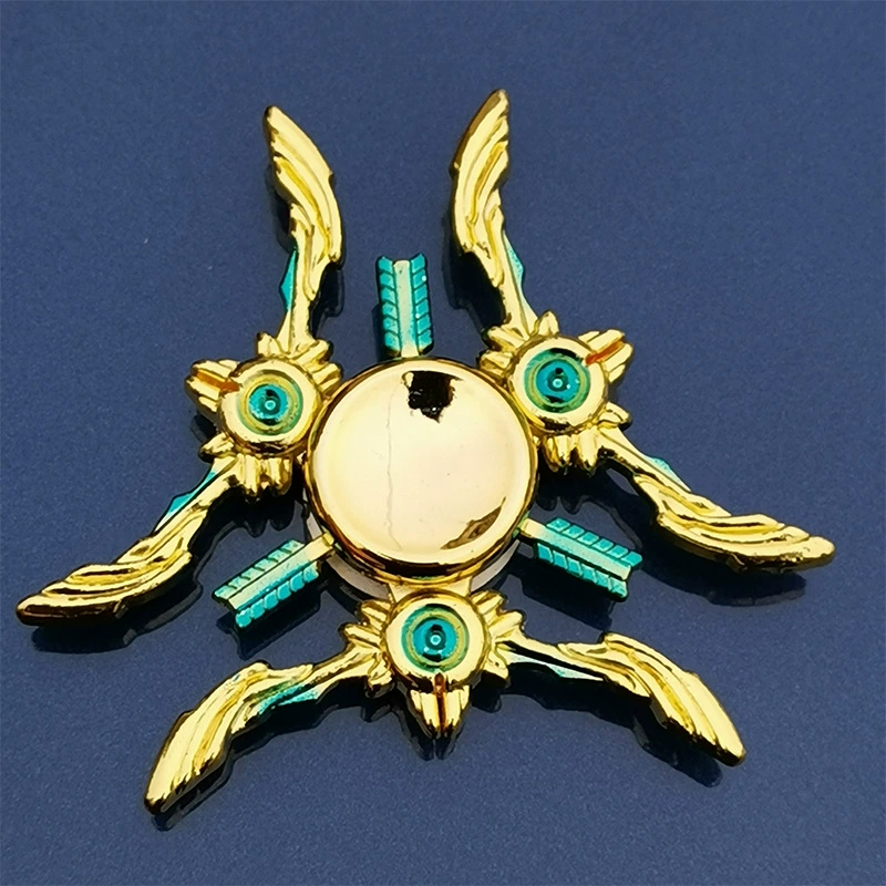 Металлическая юла для пальца, игрушка, антистресс