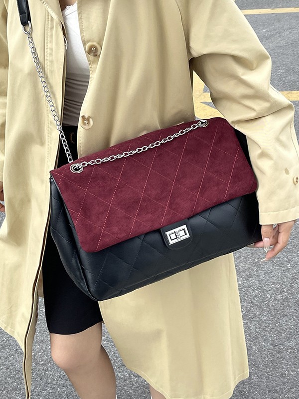Bolsa de mano transfronteriza de gran capacidad para mujeres 2025 nuevo estilo de moda de alta calidad bolso de hombro de cadena de moda moda bolso de mochila versátil