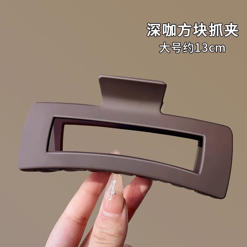 盘发毛毛鲨鱼夹发饰发量大韩国法式高级感发夹2025新款毛绒抓夹女|undefined