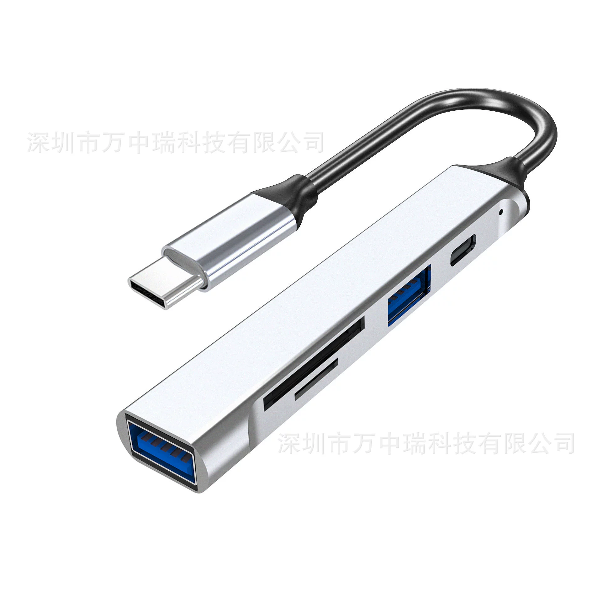 Five -in -one extension dock expansion dock USB HUB hub USB semiper HUB extended Typec expansion
