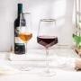 热销日式锤纹定制葡萄酒杯