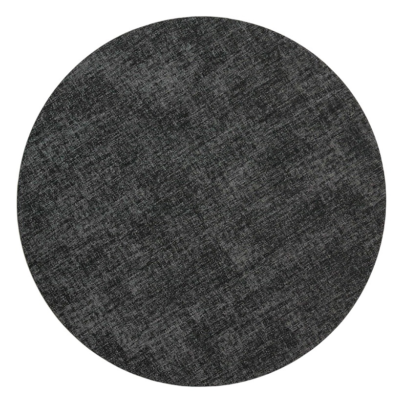 Cross-Border ronda pvc placemat de cuero patrón de tela estilo nórdico occidental placemat Hotel estera de la tabla impermeable a prueba de aceite estera de aislamiento