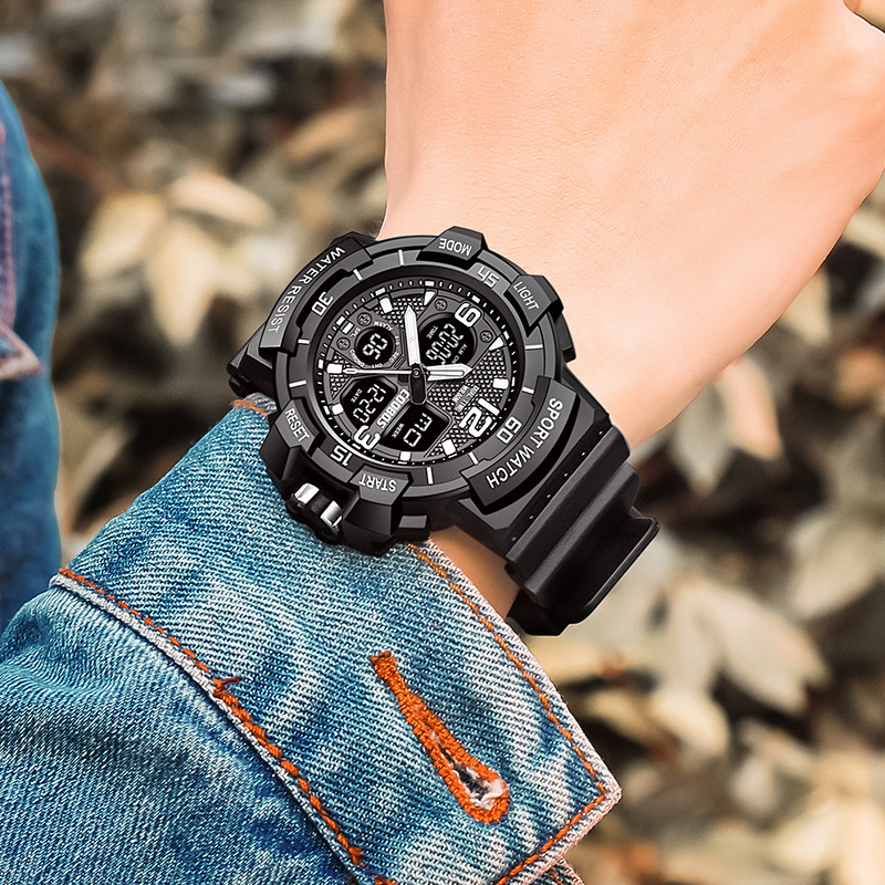 Men's Sports Watch Luminous Waterproof Electronic Digital Sport_voghion.com