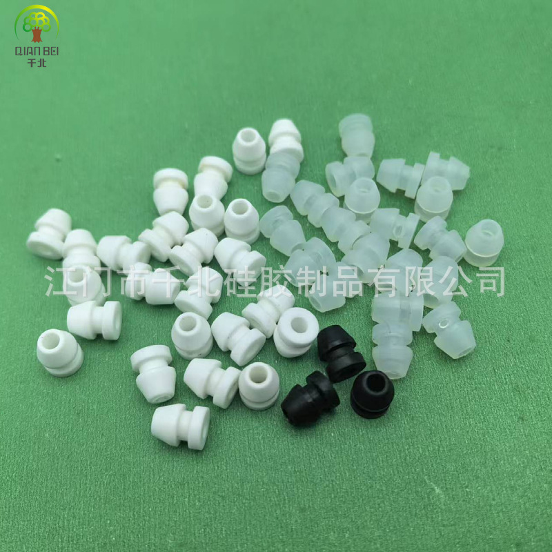 硅胶内径3MM护线套塞5MM孔卡2MM厚的板护线圈减震护线