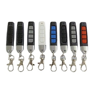 Cross-border four-key color small volume copy wireless remote control thumb garage door copy remote control 433m