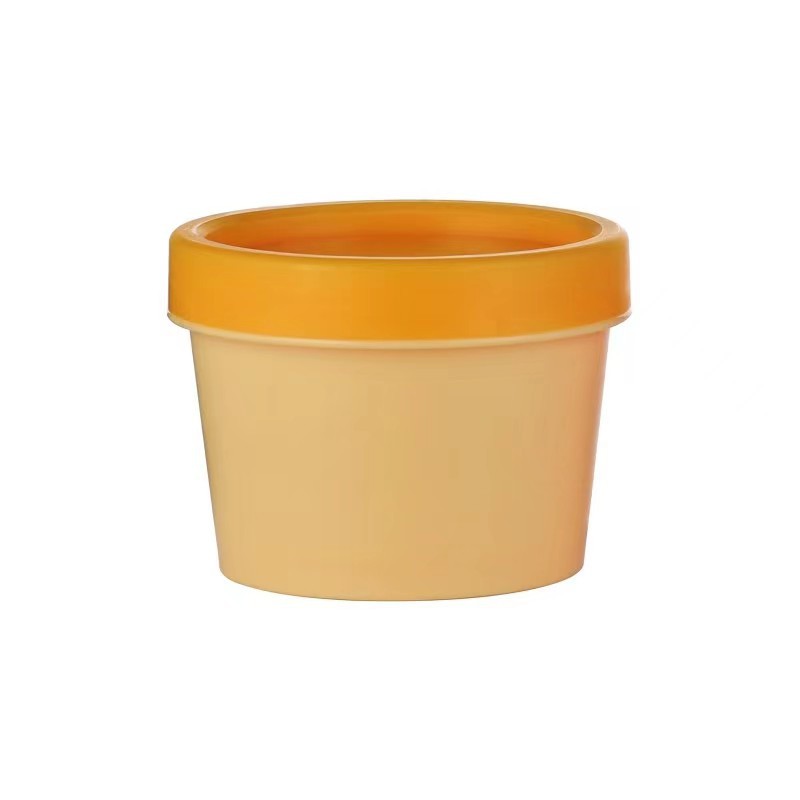 Fábrica en stock 20/50/100g caja de crema facial caja de embalaje cosmético barril recto máscara facial tazón