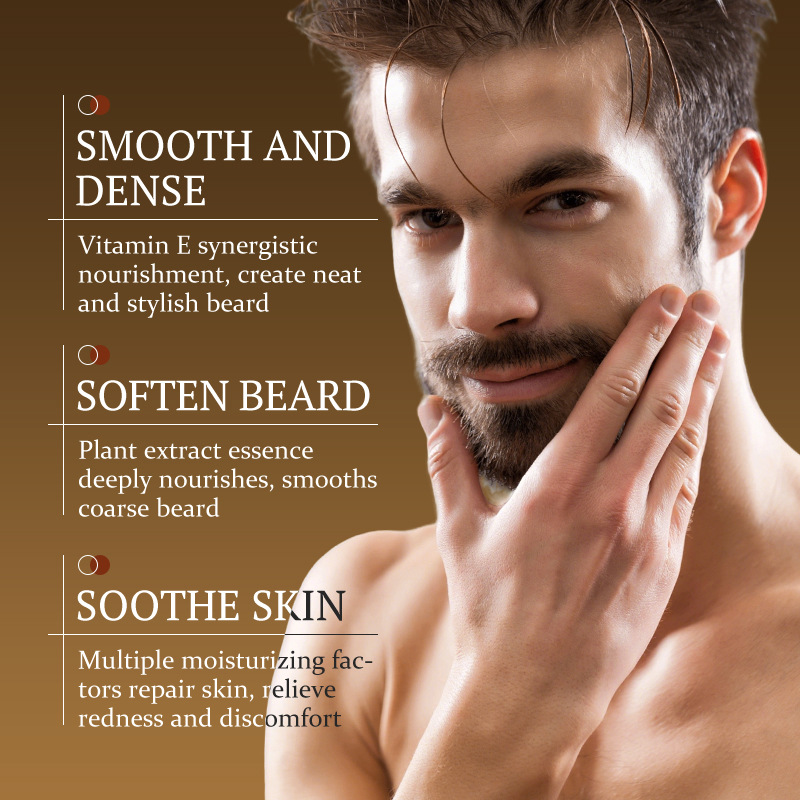 Aceite Cuidado de Barba para Hombre Hidratante para Barba y Cara