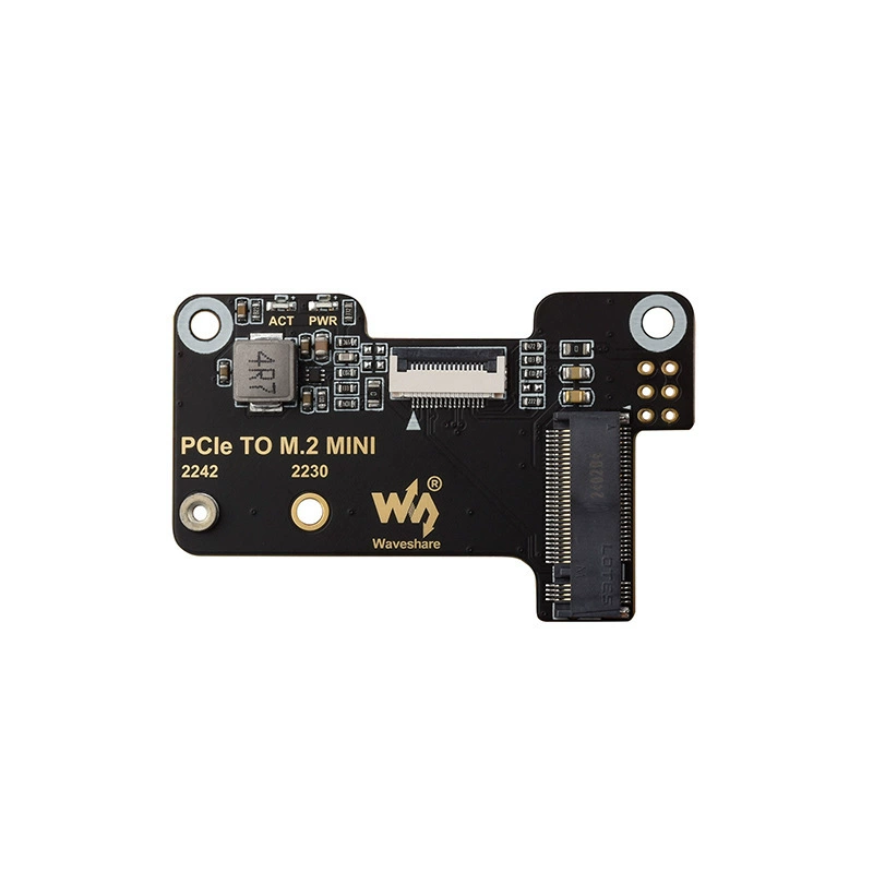Raspberry Pi 5 solid -state hard disk expansion board PCIE to m.2 mini rotor board NVME high -speed reading and writing
