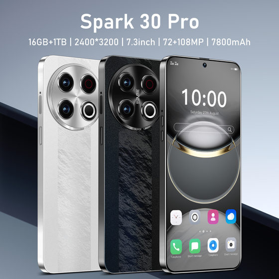 2025 new cross-border mobile phone Spark 30 Pro 6.6 inch smartphone 2 16G Android factory wholesale