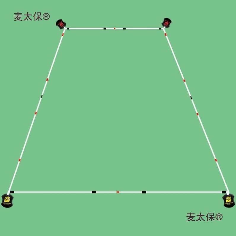 Boundary-Style Standard Single Movable Badminton Court Storage Double Outdoor Portable Court Mai Mai Taibo