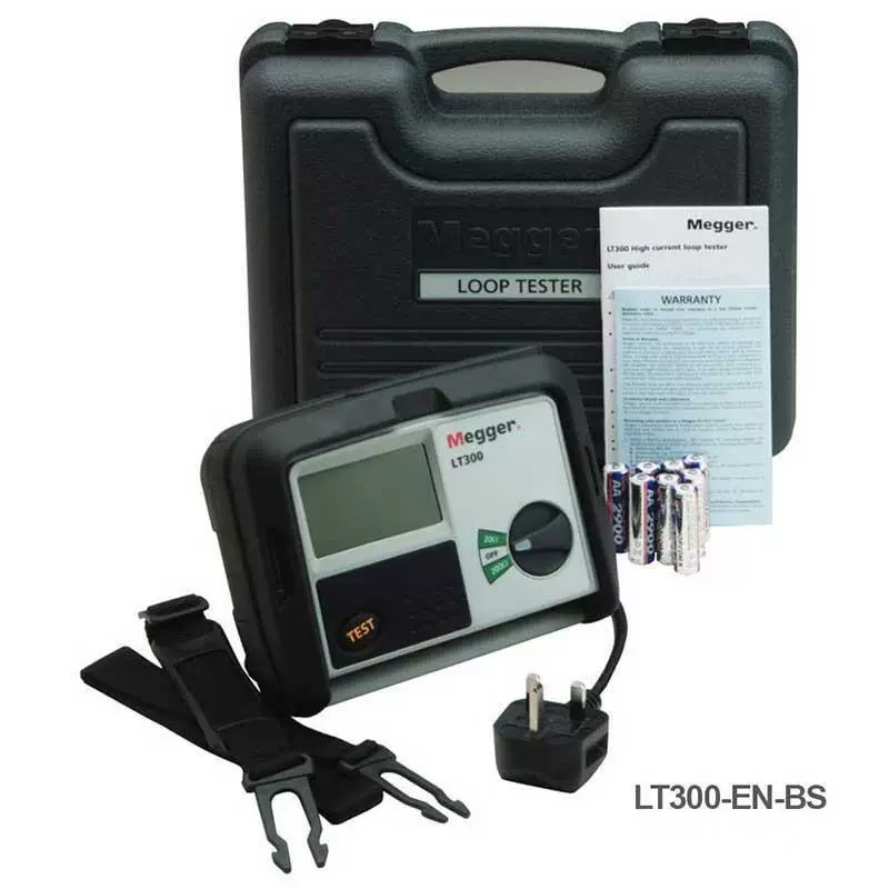 Великобритания Мег MEGGER Мег LT300 Тестер контура высокого тока Низковольтный тестер