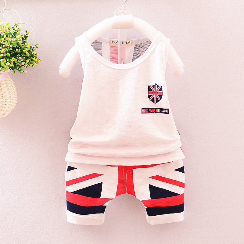 Summer white shorts sleevless