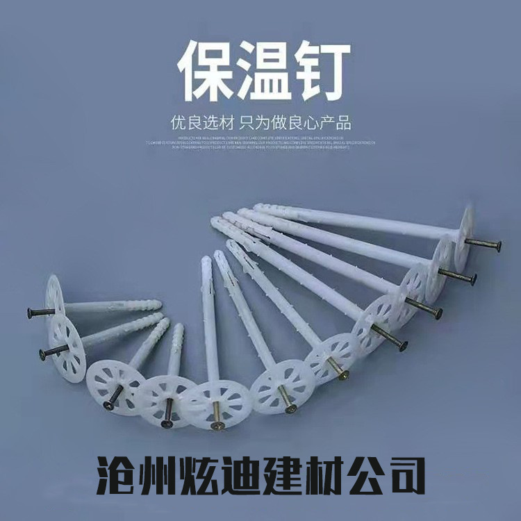 墙体锚固保温钉 塑料隔热膨胀锚固栓 外墙保温钉 岩棉一体保温钉