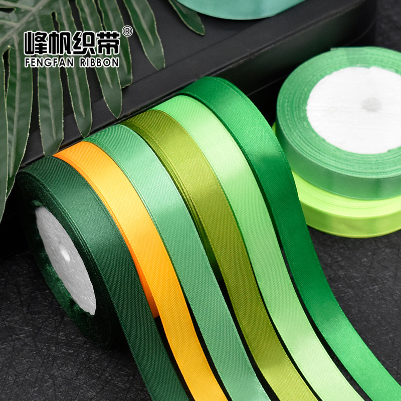 Wholesale 1.5cm ribbon encrypted ribbon cake box floral packaging ribbon cross-border special Christmas ribbon