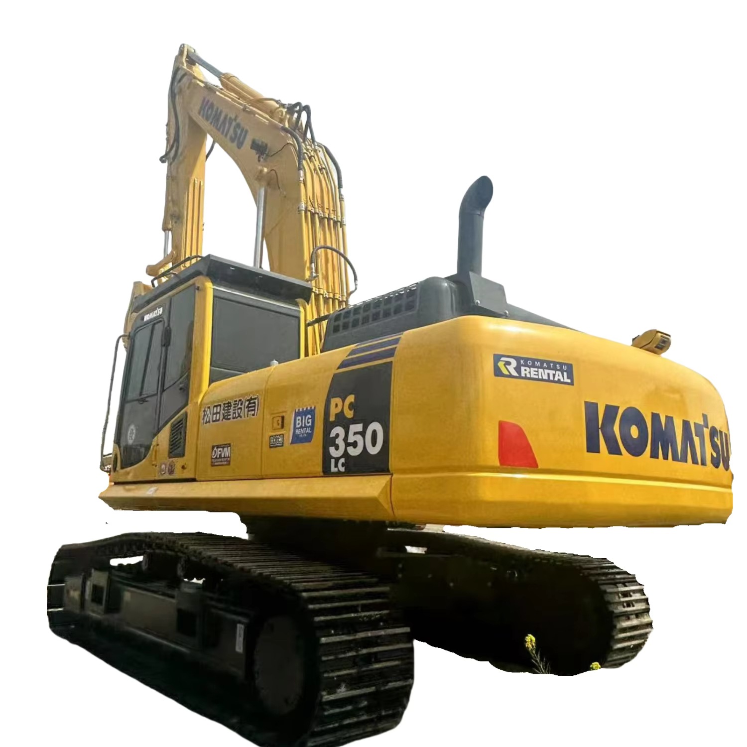 小松PC350二手挖掘机低工作时间二手挖掘机状况良好