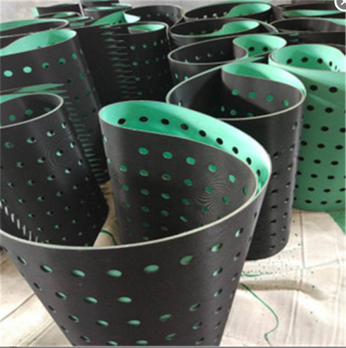 丹宇龙机械 白色绿色皮带耐磨吸力强耐磨吸风皮带