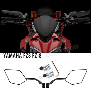 Suitable for Yamaha FZ8 FZ-8 FZ universal motorcycle invisible rearview mirror rotatable adjustable wing mirror