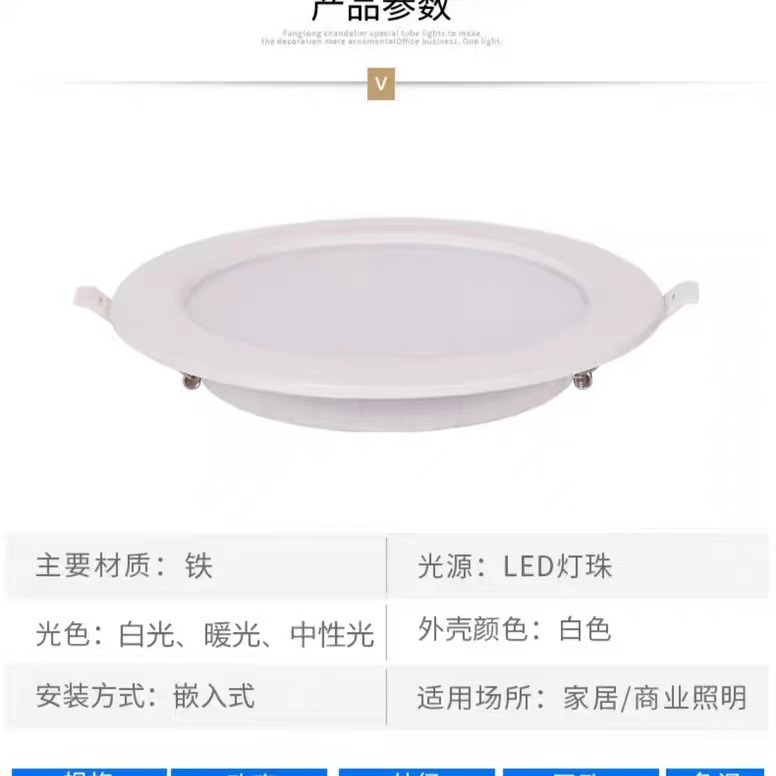 (2개) LED DOWNLIGHT 임베디드 스포트라이트 2.5 인치 4 인치 6 인치 거실 18W 천장 램프 15W 하이라이트 눈부심 방지 통로 램프