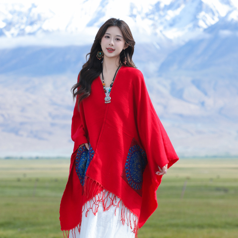 Ethnic scarf for traveling