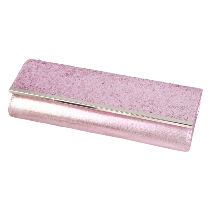 Original bolso de las mujeres al por mayor de la fábrica embrague bolso de noche pequeño bolso de mensajero de lentejuelas bolso de noche