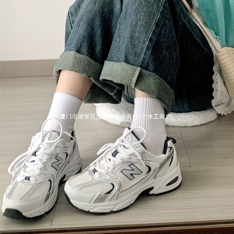 New Balance Women's Shoes 530 Mesh Breathable Running Shoes 2025 Summer Couple Easiest for Match Sports Shoes Men