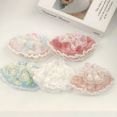 17cm拉布布娃衣配件 坐坐派对labubu衣服 高级婚纱撒裙套装