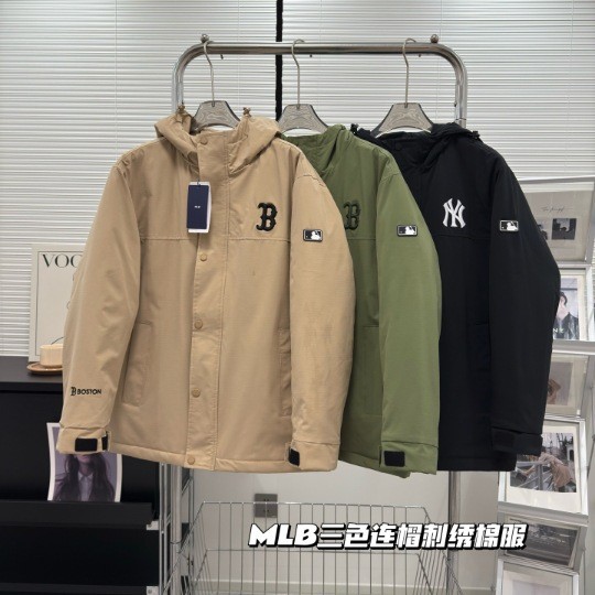 26 New Winter NY Fashion Versatile Men's and Women's Jackets, Cotton Coats, Couple's Sports Loose Casual Sports Cotton Jackets with Embroidery