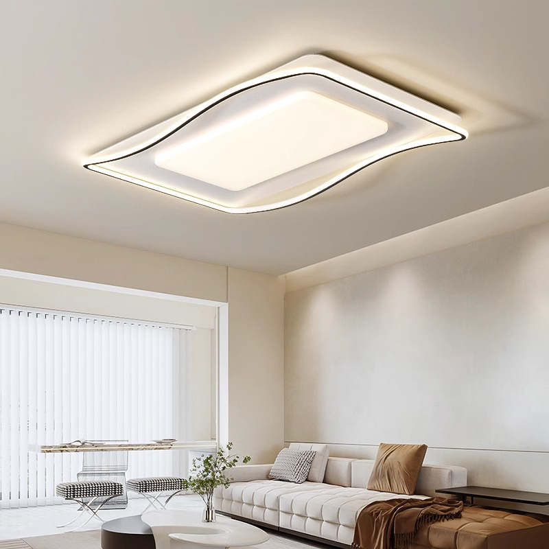 Luz de techo de la sala de estar iluminación de viento crema de la sala de estar lámpara principal lámpara de dormitorio paquete de lámparas Zhongshan