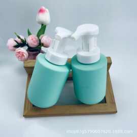 300mlHDEP 塑料按压起泡慕斯分装瓶洗手液洗面奶沐浴露瓶厂家直销