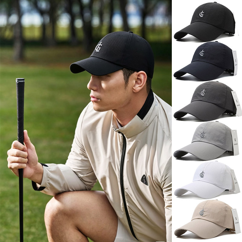 New Style Men's and Women's Baseball Caps for Summer Outdoor Fashion, Casual Breathable Perforated Quick-Dry Sports Caps