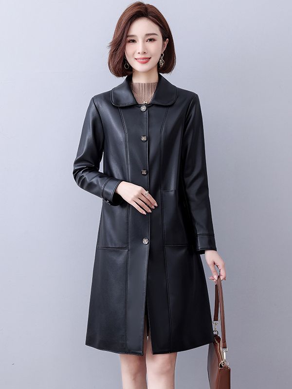 D3606 1830K ÁO DA NỮ HEFTDTH BIG SIZE NGOẠI CỠ DÁNG ÔM BODY GỢI CẢM SEXY MÙA XUÂN THU ĐÔNG THỜI TRANG NỮ DA BÒ G05 SẢN PHẨM MỚI
