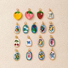 �W���羳�¿ͨϵ�в�ݮ����DIY���Ͳ��L��ɫϵ��18K��ɫŮ�~