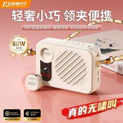 [ボタンカラーピンマイク]ワイヤレスマイク Little Bee アンプ 2025 新しい大音量ポータブル