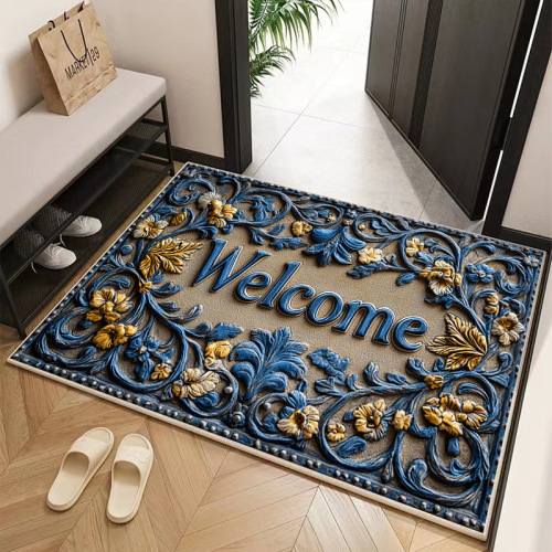 TEMU Wholesale Amazon American Print Entrance Mat, Stain-resistant and Easy to Clean, Door Mat for Entrance, Anti-slip Foot Mat