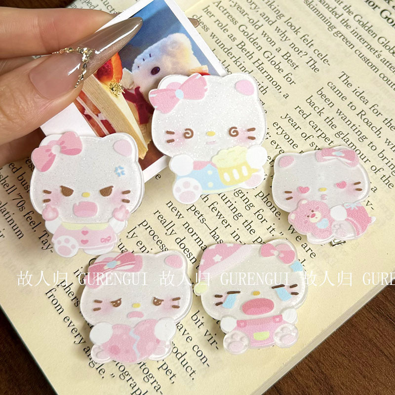 New Style Emoji Cat Hair Clip Duckbill Clip Ins Sweet Girl Cute Side Clip Versatile Hair Accessory for Women New Style Emoji Cat Hair Clip Duckbill Clip Ins Sweet Girl Cute Side Clip Versatile Hair Accessory for Women