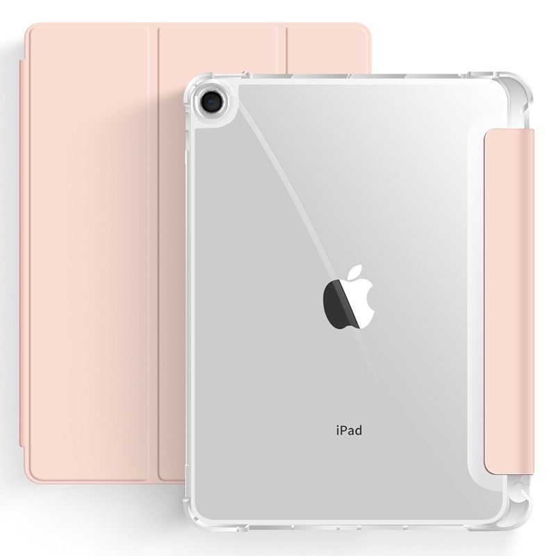 Aplicable para iPad7 5 generación triple plegable hibernación TPU bolígrafo estuche todo incluido A16 / pro11 estuche de placa plana