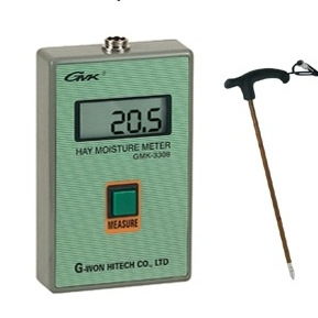 韩国G-WON GMK 3308 - Hay Moisture Meter湿度计水分计水分仪
