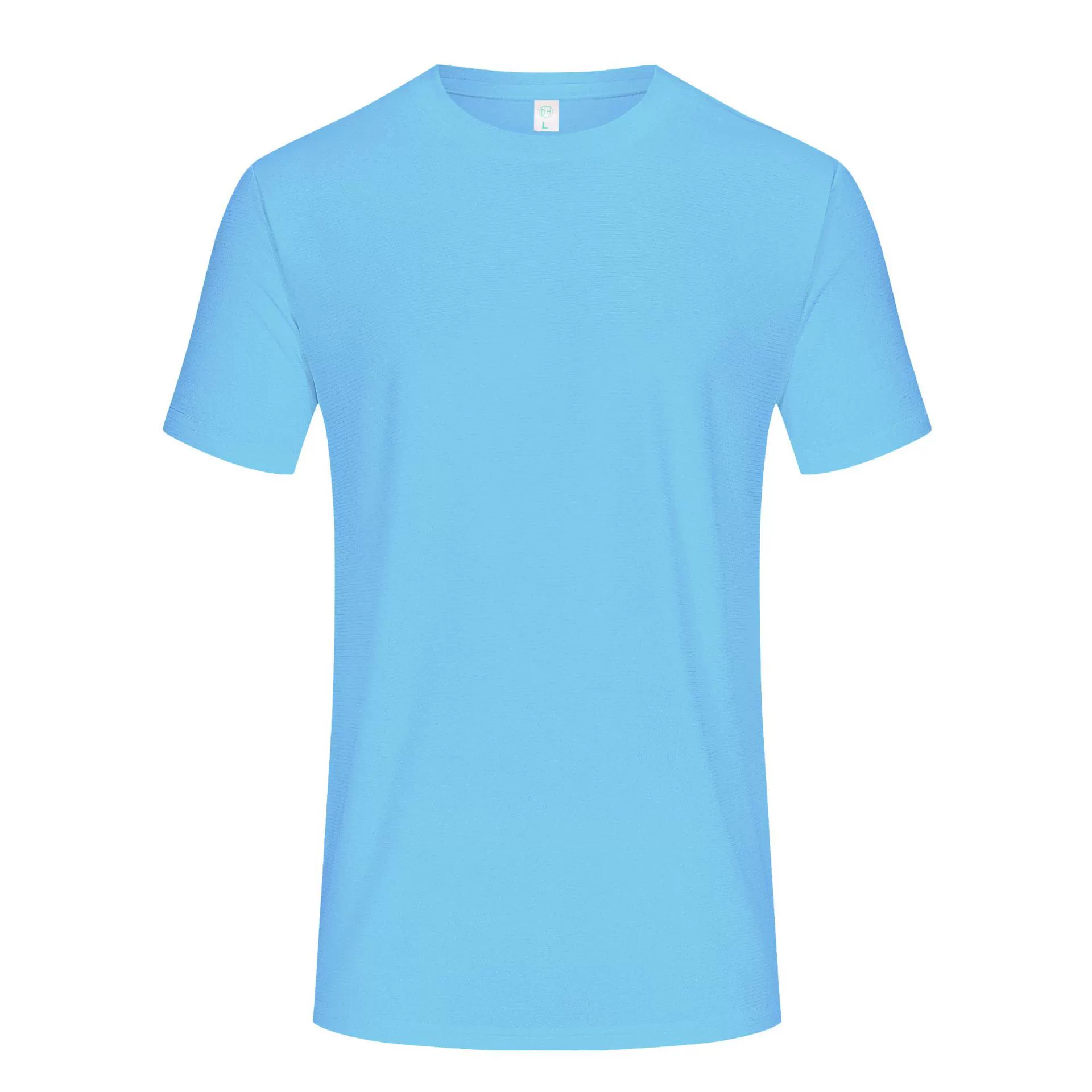 180 г быстросохнущая спортивная футболка с круглым вырезом и короткими рукавами, повседневный свободный стиль, молодежный пуловер без капюшона и воротника, летний