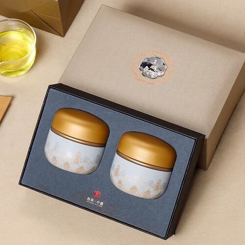 Souvenir tea packaging box two liang Lapsang souchong Pu'er tea Jin Junmei black tea gift box empty box manufacturer wholesale