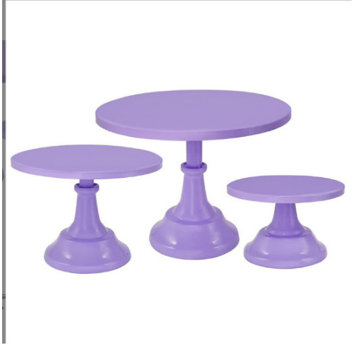 Estilo europeo de metal soporte de la torta de leche tienda de té postre bandeja de la taza de la boda accesorios del partido decoración de la bandeja de la torta