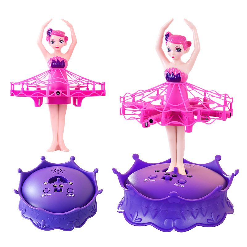 Dron de Inducción Inteligente para Niños J98 de Plástico ABS con Evitación de Obstáculos y Control Remoto