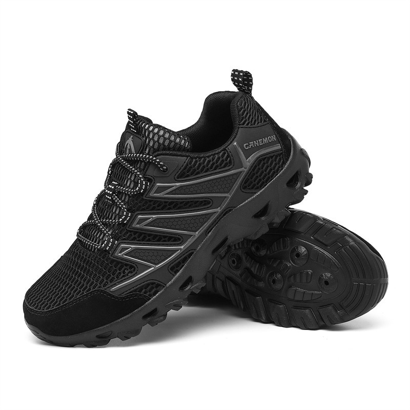 Zapatos de montaña al aire libre resistentes al desgaste, zapatos de sola suave, zapatos de senderismo, zapatos deportivos, zapatos casuales para hombres
