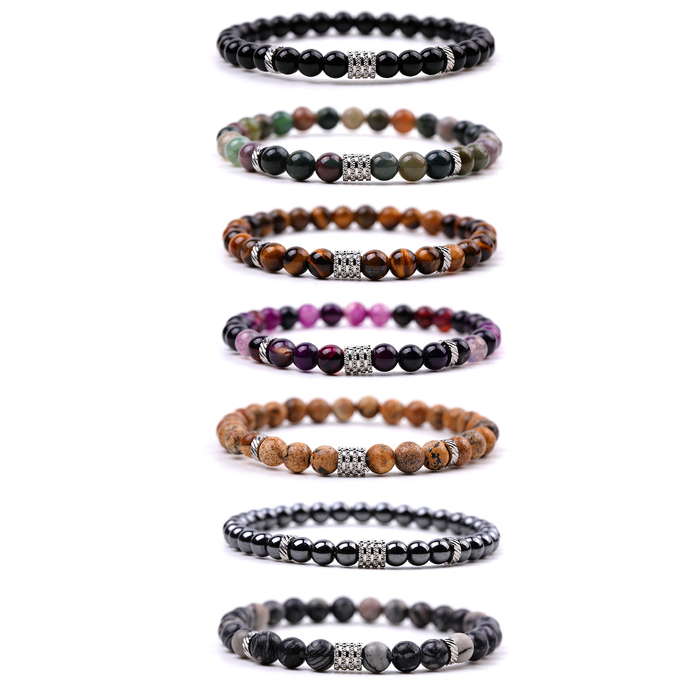 Agate accessories stainless steel