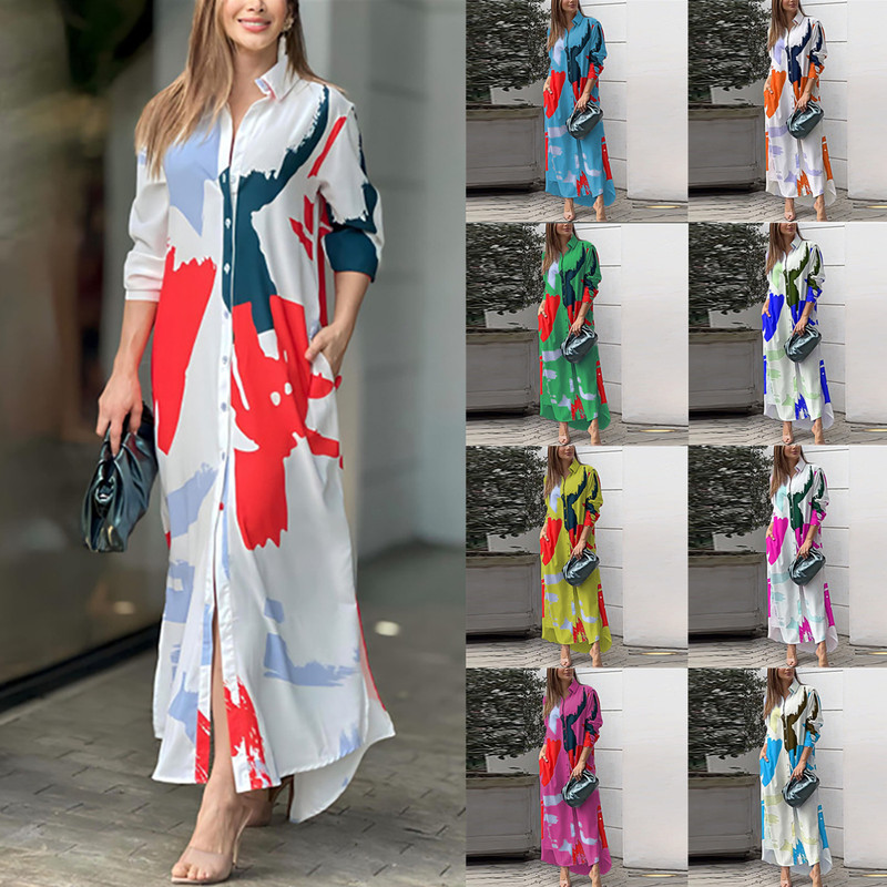 Brand 2026 Autumn Princess Style Fresh and Sweet Women's Polyester V-Neck A-Line Dress Factory Direct Sale Brand 2026 Autumn Princess Style Fresh and Sweet Women's Polyester V-Neck A-Line Dress Factory Direct Sale