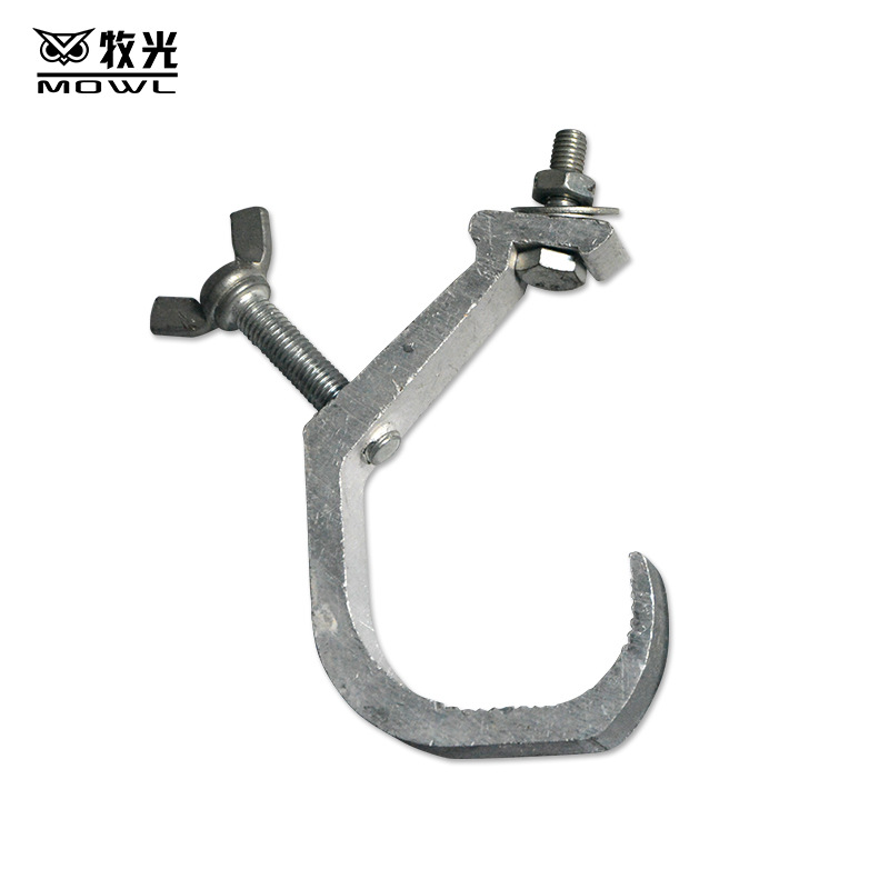 Luz de haz de luz de iluminación de escenario par gancho de luz de cabeza móvil