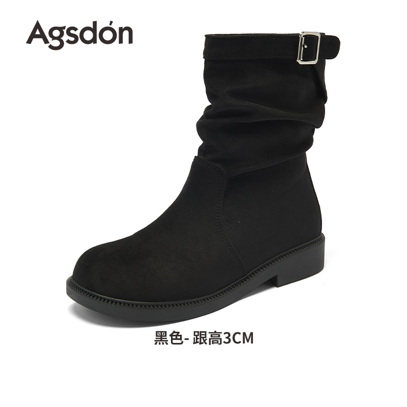 Antiguo león Dengmeillard Martin botas para mujeres 2026 nuevo otoño botas de pila retro botas de estilo de tierra botas de moda
