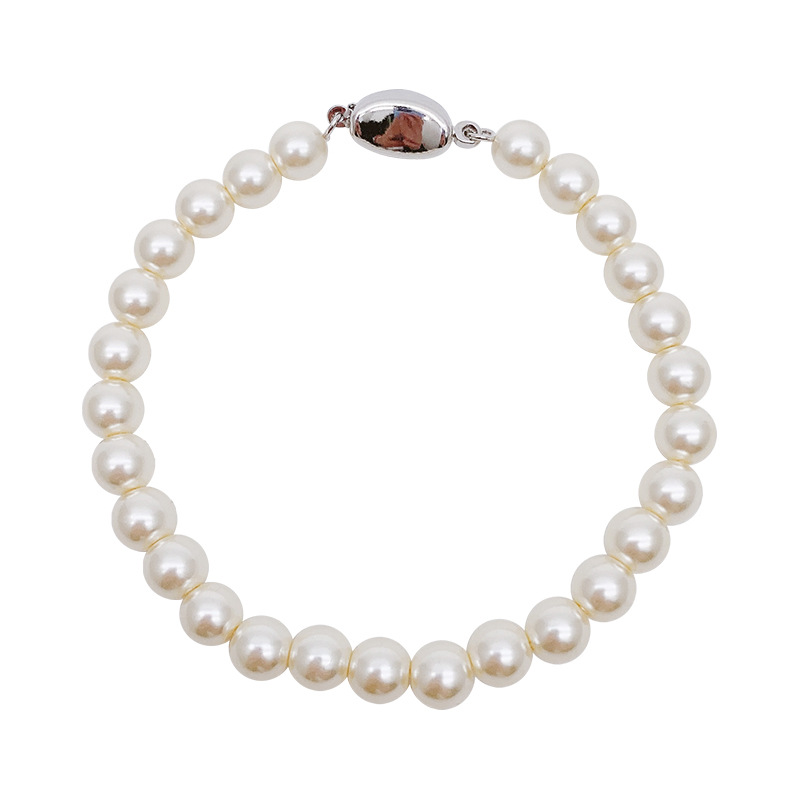 Braccialetto di perle francesi Shihua per le donne, semplice, nuovo stile, leggero, lusso, nicchia, accessori squisiti di alta qualità, braccialetto_voghion.com