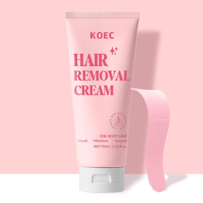 KOEC ボディヘアケアクリーム（スクレーパー付き）低刺激で優しい洗浄力 ヘアリムーバークリーム 輸入品|undefined